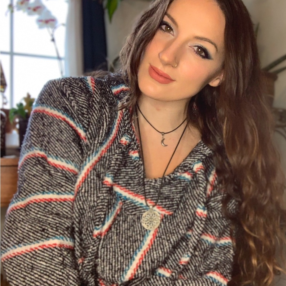 ✌️Handmade hemp hoodie✌️